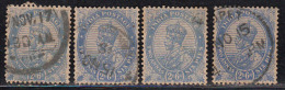 2a6p Shade Varities, King George V Single Star, British India Used 1911 - 1911-35 King George V
