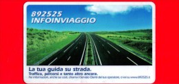 VIACARD -  Pubblicitarie - 892525 - Infoinviaggio - Tessera N. 1630 - 25 € - Pub - 10.2003 - Autres & Non Classés