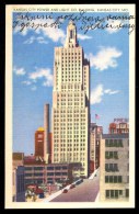 Kansas City Power And Light Co. Building, Kansas City Mo. ----- Postcard Traveled - Kansas City – Kansas