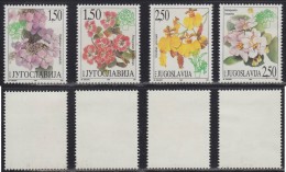 1323(17). Yugoslavia, 1997, Flowers, MLH (*) - Sonstige & Ohne Zuordnung