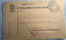 Franchigia Feldpost Feldpostkorrespondenzkart E Feldpostkarte     KUK 95  28-VII-1916    WWI - Oest. Besetzung