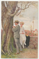 Borrmeister: Ich Schnitt Es Gern In Alle Rinden Ein Romantic Couple Verlag Hermann Wolff Um 1908 - Borrmeister, R.