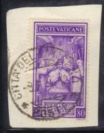 VATICANO PIO XII , Incoronazione 80 Cent  N. 70 Usato - Gebraucht