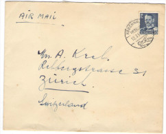 DANIMARCA - DANMARK - 1951 - Airmail - Special Cancel - 50 - Viaggiata Da Kobenhavn Per Zurich - Covers & Documents