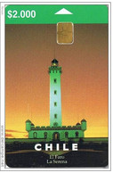 Chile, TT-C-36, $2.000,  El Faro 2, Lighthouse,2 Scans. - Lighthouses