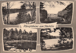 5469- NEUGLOBSOW- NATURAL PARK, LAKE, WATER LILIES, POSTCARD - Neuglobsow