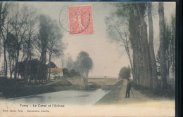 77 --  Torcy -- Le Canal Et L'Ecluse - Torcy