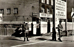 BERLIN - Ausländerübergang Friedrichstrasse "Checkpoint" - M-3 - Friedrichshain