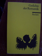 GEDICHTE DER ROMANTIK  RECLAM EN ALLEMAND Taschenbuch 1989 - Internationale Autoren