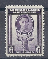 140016351  SOMALILAND  YVERT   Nº  81  */MH - Somaliland (Protectorate ...-1959)
