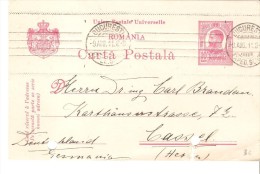 Tarjeta Postal De Rumania 1911 - Covers & Documents