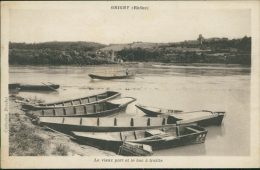 69 GRIGNY / Le Vieux Port Et Le Bac à Traille / - Grigny