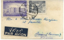 Lettre  De Damas Pour Amiens - Storia Postale