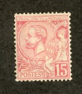 A-851  Monaco 1891   Scott #17*  Offers Welcome! - Nuevos