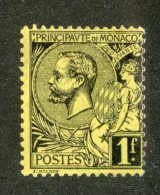 A-930  Monaco 1891   Scott #26*  Offers Welcome! - Nuevos