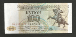 [NC] TRANSNISTRIA - NATIONAL BANK - 100 ROUBLES (1993) - Autres - Europe