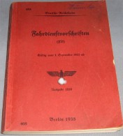 Deutsche Reichsbahn - Buch "Fahrdienstvorschriften" Ausgabe 1939 - Railway