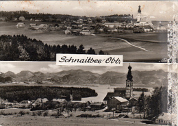 5897- SCHNAITSEE- TOWN PANORAMA, MOUNTAINS, POSTCARD - Traunstein