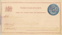 10779. Entero Postal SUECIA 5 Ore. Svenska Postverket ** - Ganzsachen