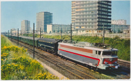 Train : Splendide Image Des Editions La Vie Du Rail : Le 117 Paris-Bruxelles à Garges, Près De Paris En Tête Une CC ... - Railway