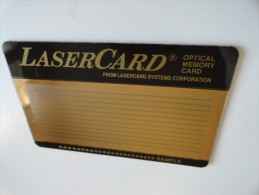 RARE : LASERCARD - Fouten & Varianten