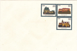 DDR Ganzsache Umschlag - Neuenburg Burg Kriebstein Ranis - 1984 - Neu - Covers - Mint