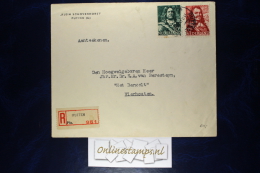 Netherlands, Cover Registered Klein Schovenhorst Putten To Vierhouten - Brieven En Documenten