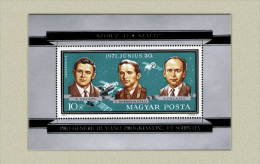 Hungary 1971. Space - Sojuz 11. - Sheet MNH (**) Michel: Block 84A / 5 EUR - Nuevos