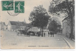 COURSON - Un Carrefour - Courson-les-Carrières