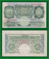 GREAT BRITAIN 1948-49 EXTREMELY FINE/UNC £1 ONE POUND SIGNATURE PEPPIATT No. Z 13 A  809963 KRAUSE 369a - 1 Pond