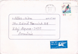 737A  ISRAEL AIRMAIL COVER,1998 SEND TO ROMANIA. - Briefe U. Dokumente