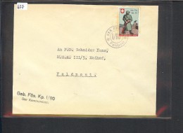 SUISSE MILITAIRE - TIMBRE GEB.FUS.BAT.90  SUR ENVELOPPE - - Cartas & Documentos