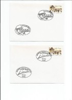 1994- 1er Jour GEORGES SIMENON -15.10.-1994 Lot De 2 Enveloppes  Timbre Ref:2911-          Net   4 Euros - 1991-2000