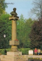 6129- CHISINAU- PUSHKIN MONUMENT, POSTCARD - Moldavie