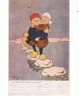 CPA-ILLUSTRATEURS-1904-SHEPHEARD-HUMOUR-UN HOMME GALAND QUI PORTE UNE FEMME- - Shepheard