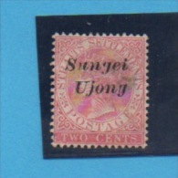 Malaisie, Sungei Ujonc- Yvert N° 6d - Fédération De Malaya