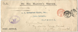 GB - Regno Unito - GREAT BRITAIN - UK - 1902 - London Official Paid - On His Majesty's Service - Viaggiata Da Londra ... - Briefe U. Dokumente