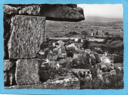 OPPEDE LE VIEUX-vue Prise Du Chateau  - Années50 - Oppede Le Vieux