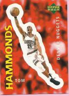 Sticker - UPPER DECK, 1997. - Basket / Basketball, No 19 - Tom Hammonds, Denver Nuggets - Other & Unclassified