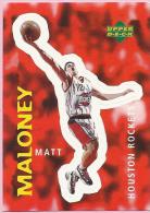 Sticker - UPPER DECK, 1997. - Basket / Basketball, No 41 - Matt Maloney, Houston Rockets - Other & Unclassified