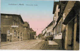 NEUBUKOW Mecklenburg Wismarsche Strasse Mohs Hotel Belebt 19.11.1917 Gelaufen - Kuehlungsborn