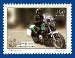 Algérie Algeria Gendarme Moto Gendarmerie Motorcycle Bike Motocicleta Cyclisme Ciclismo - Moto