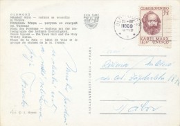 I8220 - Czechoslovakia (1968) Olomouc 2 (1); Stamp: Karl Marx (1818-1883) German Philosopher, Economist... - Karl Marx