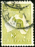 AUSTRALIA, 1913, FAUNA, ANIMALI, FRANCOBOLLO USATO,  Scott 5 - Usados