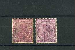 - GRANDE BRETAGNE COLONIES . INDE 1911/35 . TIMBRES OBLITERES . VARIANTES DE COULEURS . - 1911-35 King George V