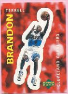 Sticker - UPPER DECK, 1997. - Basket / Basketball, No 218 - Terrell Brandon, Cleveland Cavaliers - Sonstige & Ohne Zuordnung