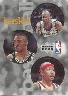 Sticker - UPPER DECK, 1997. - Basket / Basketball, NBA, No 9 / 115 / 276 - Sonstige & Ohne Zuordnung