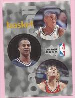 Sticker - UPPER DECK, 1997. - Basket / Basketball, NBA, No 28 / 111 / 209 - Autres & Non Classés