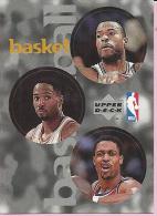 Sticker - UPPER DECK, 1997. - Basket / Basketball, NBA, No 52 / 253 / 325 - Autres & Non Classés