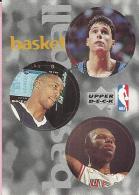 Sticker - UPPER DECK, 1997. - Basket / Basketball, NBA, No 74 / 117 / 254 - Sonstige & Ohne Zuordnung